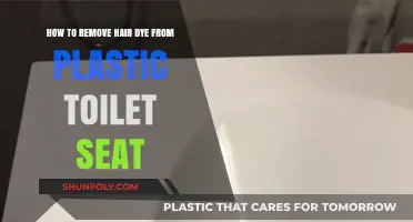 Quick Fix: Removing Hair Dye Stains from Plastic Toilet Seats