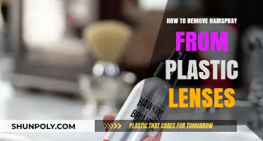 Quick Fix: Removing Hairspray Residue from Plastic Lenses Easily