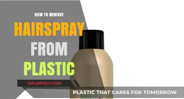 Effective Ways to Remove Hairspray Stains from Plastic Surfaces
