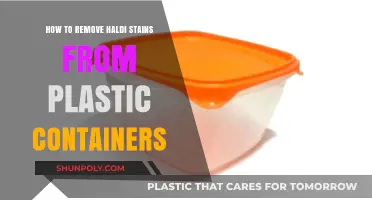 Erase Haldi Stains from Plastic Containers Easily
