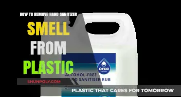 Eliminate Lingering Hand Sanitizer Odor from Plastic Surfaces Easily
