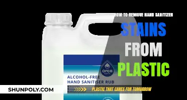 Effective Methods to Remove Hand Sanitizer Stains from Plastic Surfaces