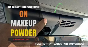 Easy Steps to Remove Hard Plastic Cover from Makeup Powder