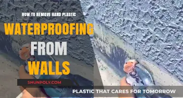 Effective Techniques to Remove Hard Plastic Waterproofing from Walls