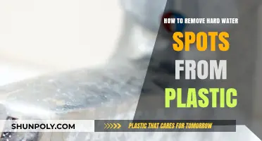 Effective Ways to Remove Hard Water Spots from Plastic Surfaces