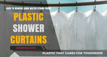 Effective Ways to Remove Hard Water Stains from Plastic Shower Curtains