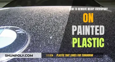Removing Overspray from Painted Plastic: A Comprehensive Guide