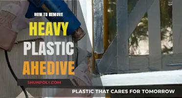 Effective Techniques to Remove Heavy Plastic Adhesive Easily and Safely