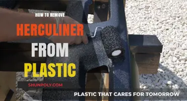 Effective Methods to Remove Herculiner from Plastic Surfaces Easily