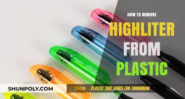 Effective Methods to Remove Highlighter Stains from Plastic Surfaces