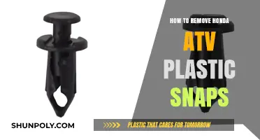 Quick Guide: Removing Honda ATV Plastic Snaps Easily and Safely