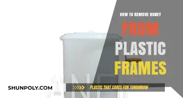 Effective Techniques for Removing Honey from Plastic Frames Easily