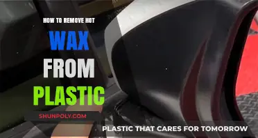 Effective Methods to Safely Remove Hot Wax from Plastic Surfaces