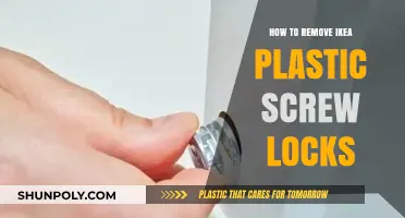 Quick Guide: Removing IKEA Plastic Screw Locks Easily and Safely