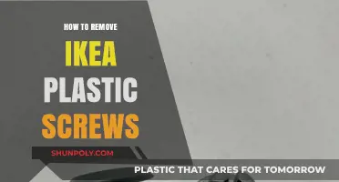 Easy Guide to Removing IKEA Plastic Screws Without Damage