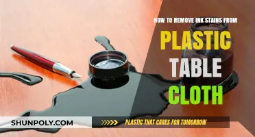 Effective Tips to Remove Ink Stains from Plastic Table Cloths