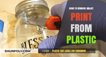 Effective Methods to Remove Inkjet Print from Plastic Surfaces Easily