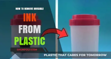 Effective Methods to Remove Invisible Ink Stains from Plastic Surfaces