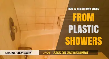 Effective Tips to Remove Iron Stains from Plastic Showers Easily