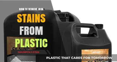 Effective Methods to Remove Iron Stains from Plastic Surfaces