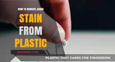 Effective Tips to Remove Jeans Stains from Plastic Surfaces Easily