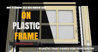 Easy Guide: Removing Jeld Wen Window Sash from Plastic Frames