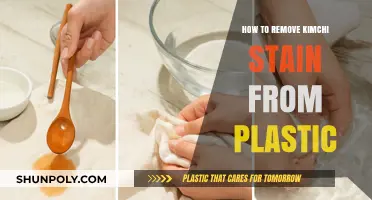 Effective Tips to Remove Kimchi Stains from Plastic Surfaces