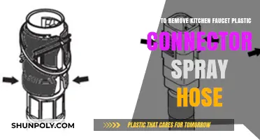 Easy Steps to Remove Kitchen Faucet Plastic Connector Spray Hose