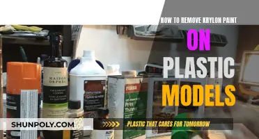 Removing Krylon Paint from Plastic Models: Effective Techniques