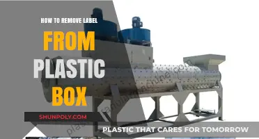 Easy Steps to Remove Labels from Plastic Boxes Without Residue