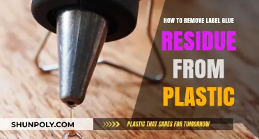 Effective Ways to Remove Label Glue Residue from Plastic Surfaces