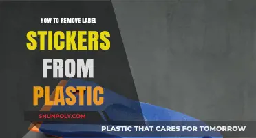 Effortless Ways to Remove Label Stickers from Plastic Surfaces