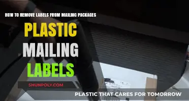 Effortless Tips to Remove Plastic Mailing Labels from Packages