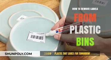 Effortless Label Removal: Tips for Cleaning Plastic Bins Like a Pro