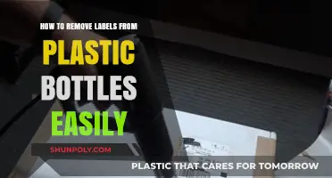 Quick Tips for Effortlessly Removing Labels from Plastic Bottles