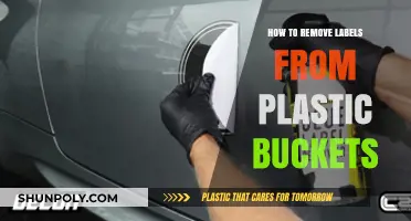Effortless Label Removal: Quick Tips for Cleaning Plastic Buckets