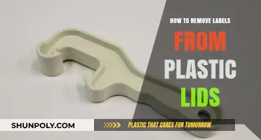 Effortless Label Removal: Tips for Cleaning Plastic Lids Like a Pro