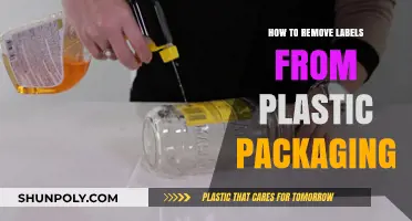 Easy Ways to Remove Labels from Plastic Packaging Effortlessly
