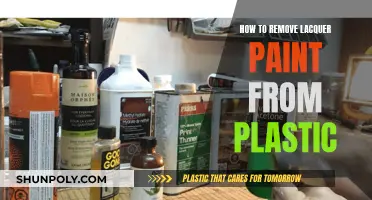 Removing Lacquer Paint from Plastic: Effective Methods