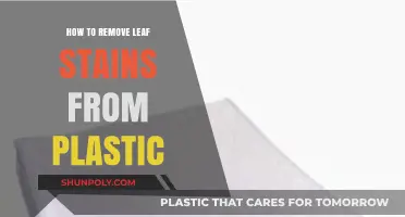 Effective Tips to Remove Leaf Stains from Plastic Surfaces Easily
