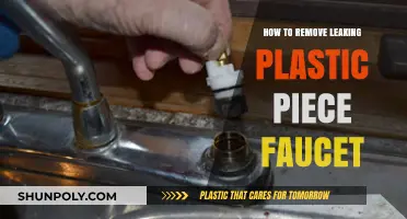 Fix Your Leaky Faucet: Remove a Broken Plastic Piece Easily