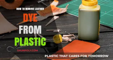 Effective Methods to Remove Leather Dye Stains from Plastic Surfaces