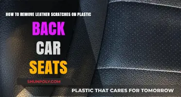Fix Leather Scratches on Plastic Car Seats: Easy DIY Guide