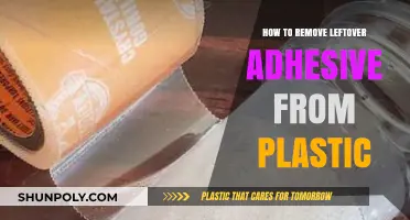 Effective Ways to Remove Stubborn Adhesive Residue from Plastic Surfaces