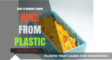 Effective Ways to Remove Lemon Rind Stains from Plastic Surfaces