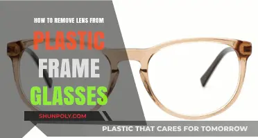 Easy Steps to Safely Remove Lenses from Plastic Frame Glasses