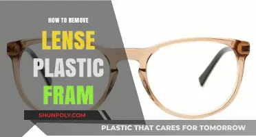 Easy DIY Guide: Removing Plastic Frames from Lenses Safely
