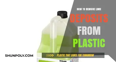 Effective Ways to Remove Lime Deposits from Plastic Surfaces