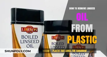 Effective Methods to Remove Linseed Oil Stains from Plastic Surfaces