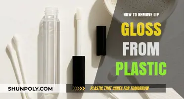 Quick Fix: Removing Lip Gloss Stains from Plastic Surfaces